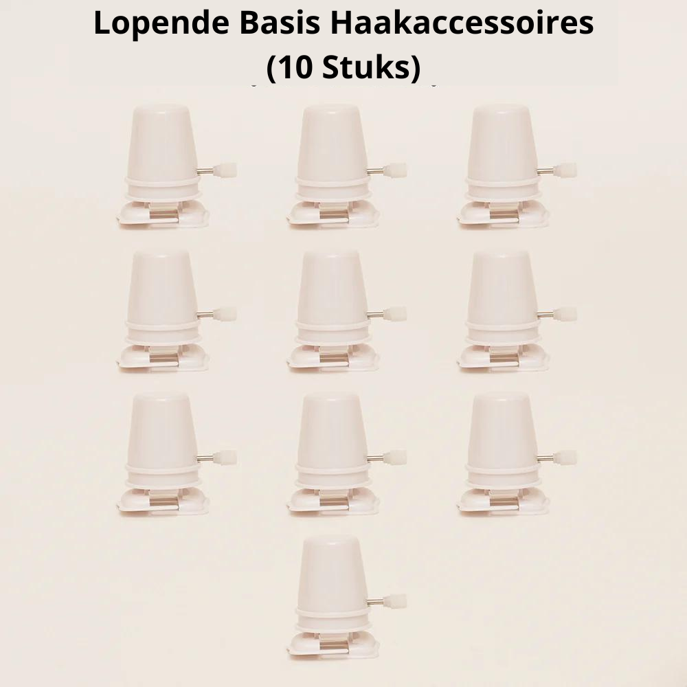 Lopende Basis Haakaccessoires (10 Stuks)