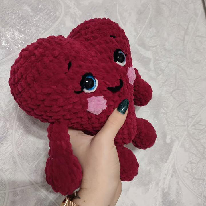 Schattige Hartvriendje Amigurumi Haakpatroon – Valentijnsdag