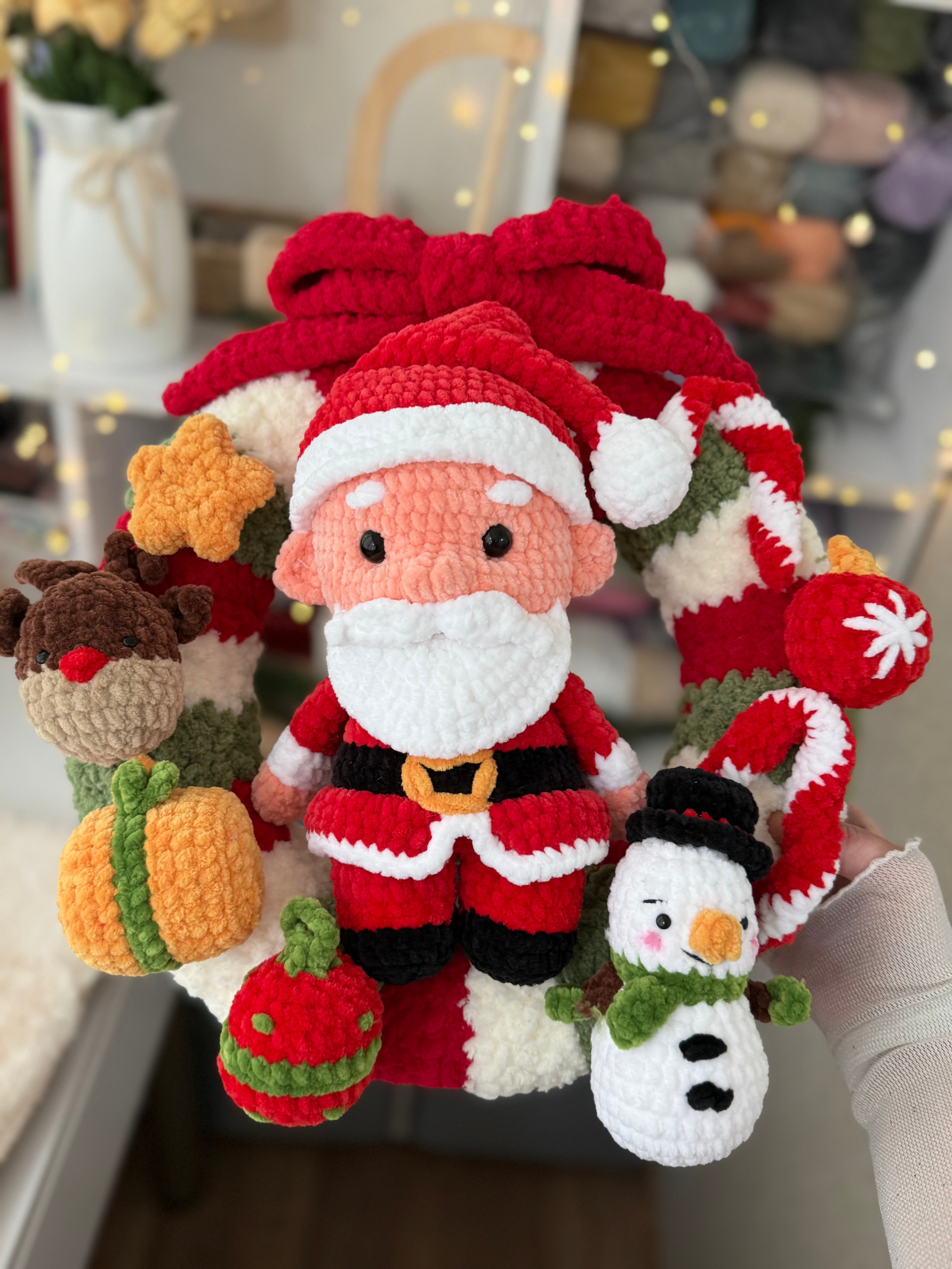 Haakpatroon: Kerstkrans