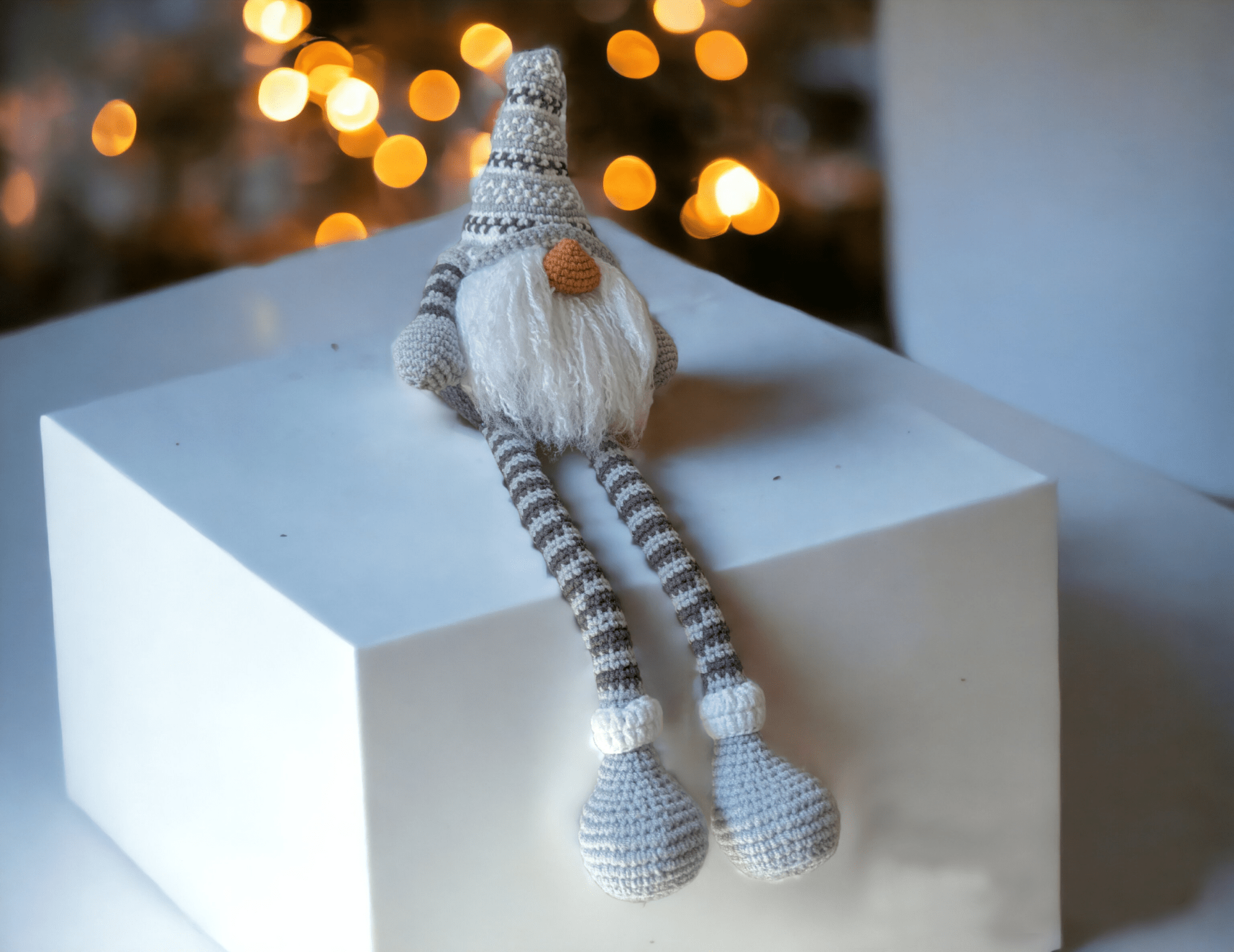 Stretchbare Kerstgnome Haakpatroon