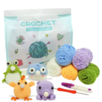 Bubble Dieren Haakpakket + GRATIS Patroon & Videohandleiding