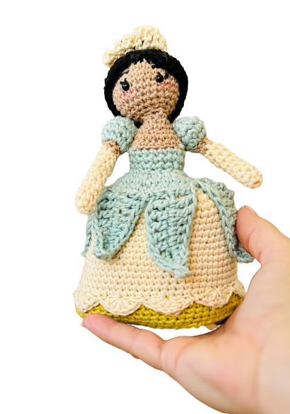Omkeerbare Kikker en Prinses Amigurumi Haakpatroon - Afbeelding 3