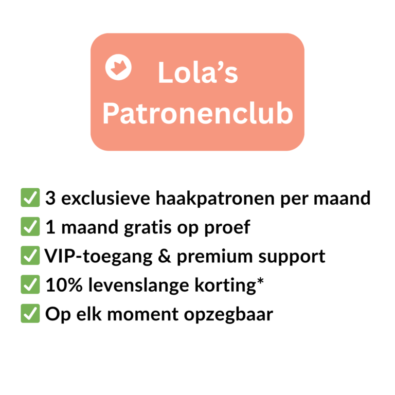 lola’s patronenclub: 30 dagen gratis op proef