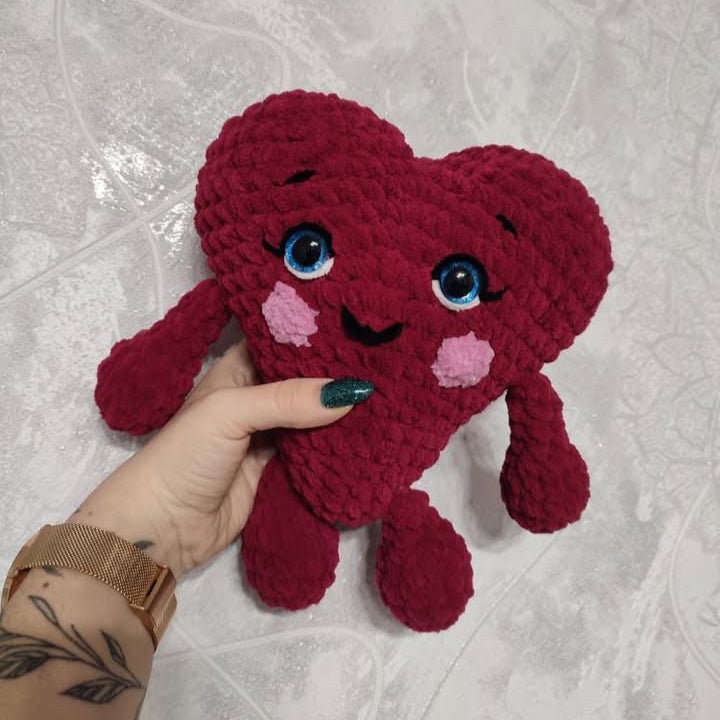 Schattige Hartvriendje Amigurumi Haakpatroon – Valentijnsdag - Afbeelding 5