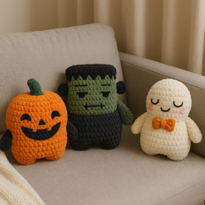 halloween kussentrio haakpatronen