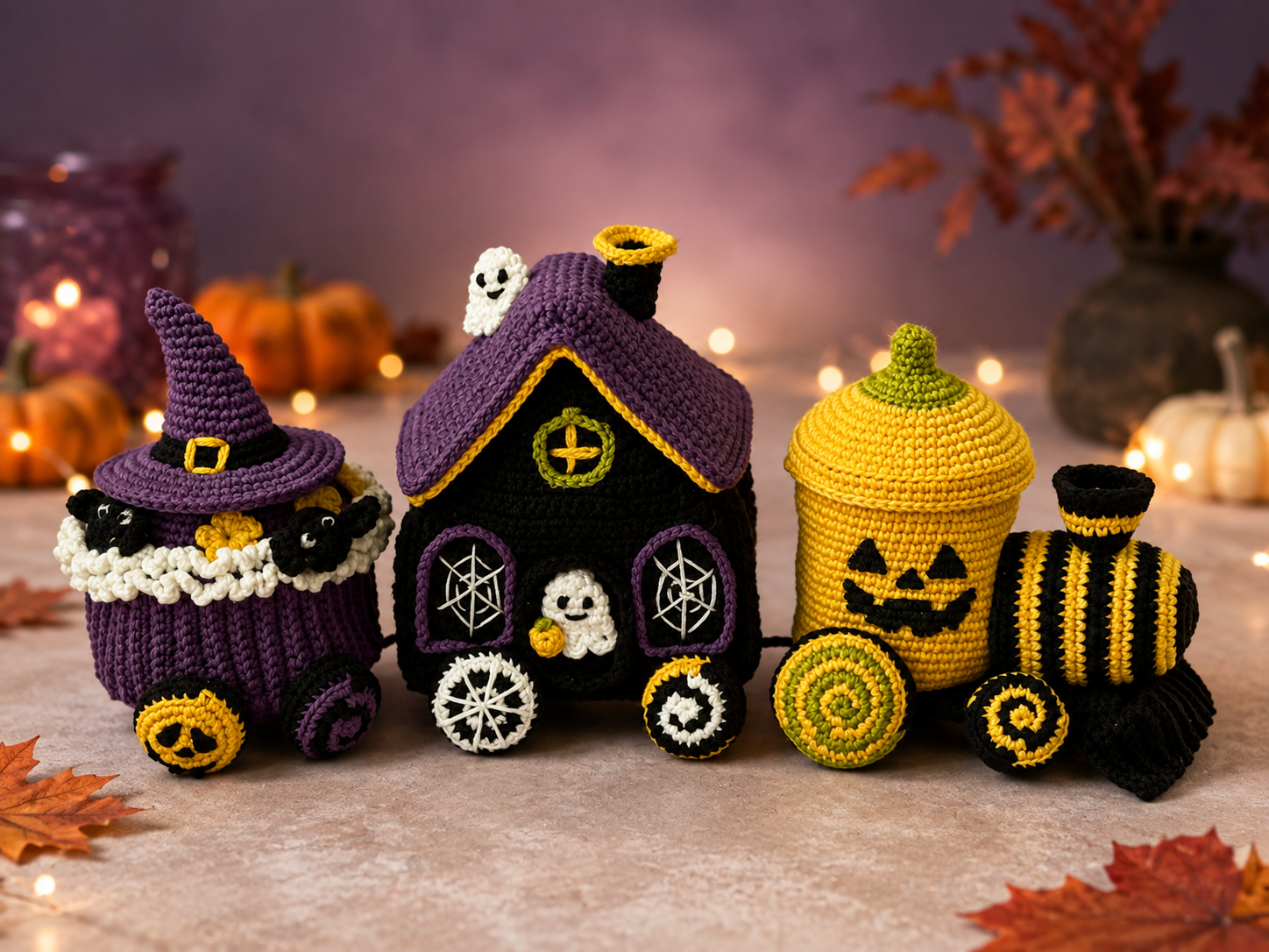 Halloween Trein Haakpatroon