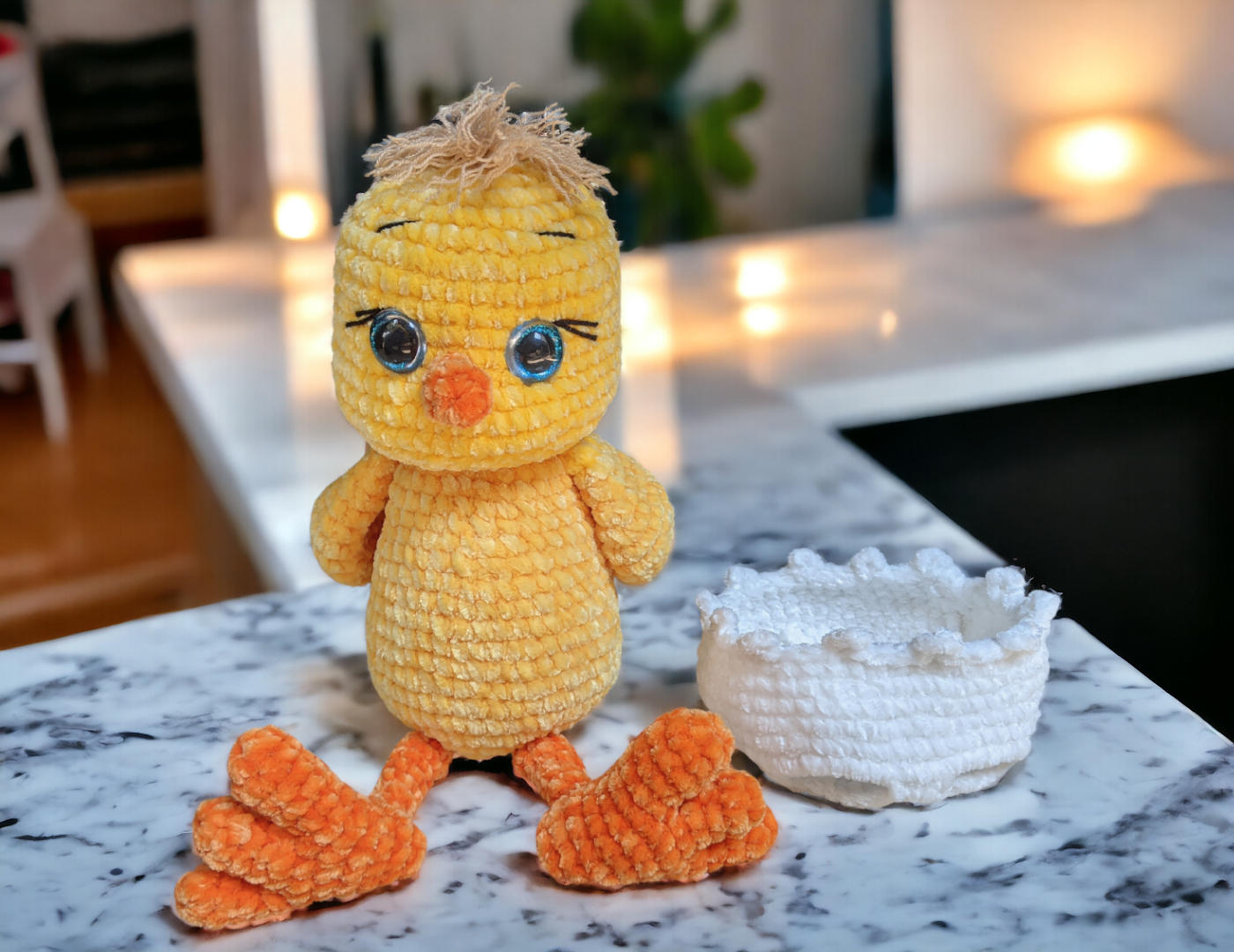Chicky het Paaskuiken Haakpatroon - Afbeelding 3