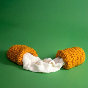 haakpatroon – mozzarella stick sjaal