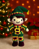 elf afrikaanse bloemen haakpatroon