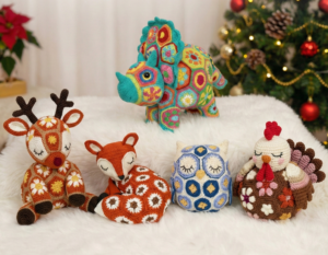 haakpatronen collectie: african flowers amigurumi