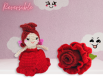 Omkeerbare Rozenfee Amigurumi Haakpatroon