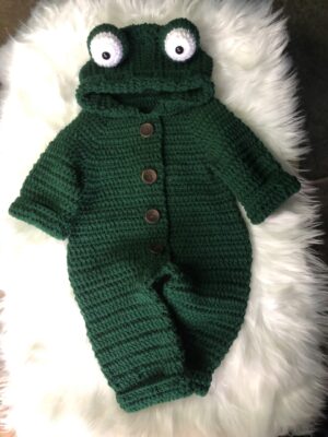 kikker babypakje haakpatroon