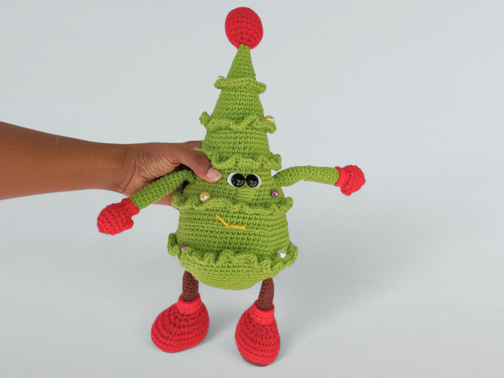 Rekbare Kerstboom Haakpatroon - Afbeelding 4