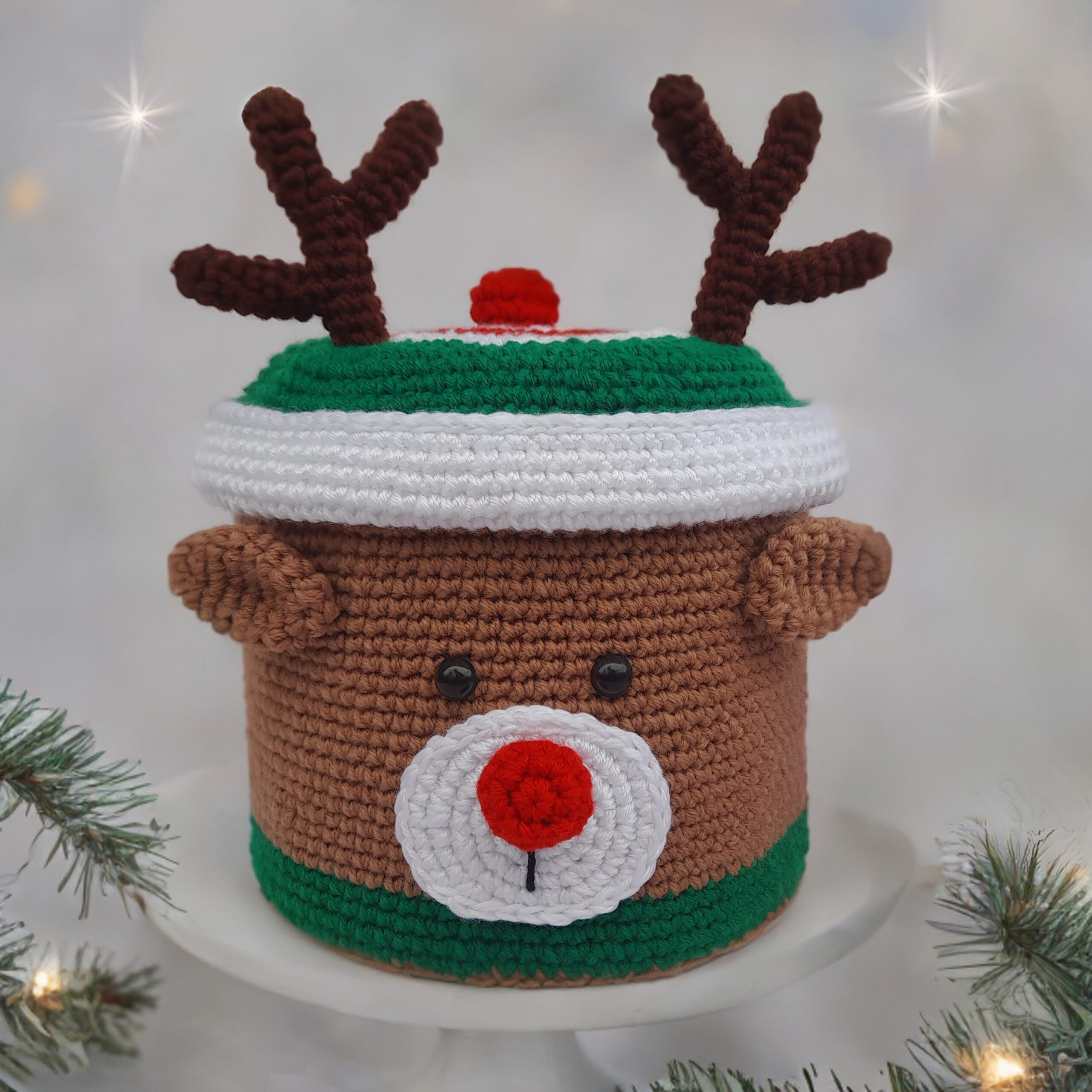 Santa & Rudolph Cadeaudozen Haakpatronen - Afbeelding 4